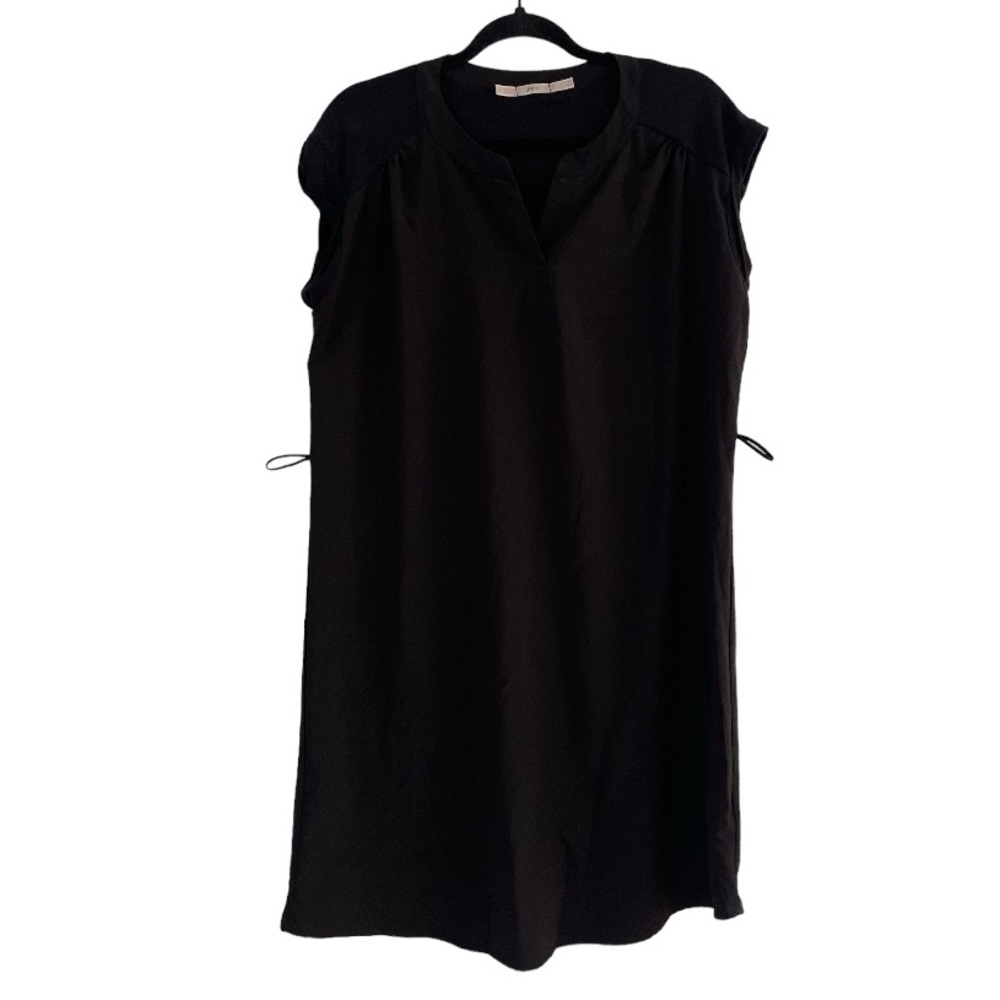 Cap sleeve dress with belt loops - no belt